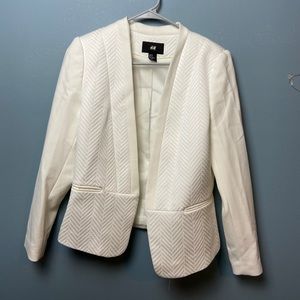 Off-white blazer from H&M